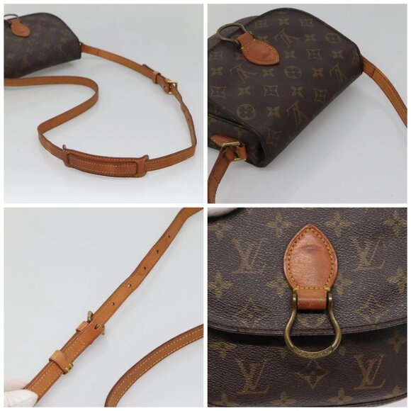 LOUIS VUITTON Monogram Saint Cloud MM Shoulder Bag M51243 LV Auth BA4400 - Picture 16 of 16